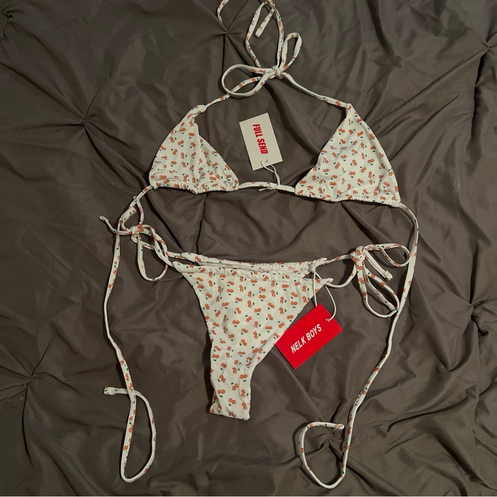 Cherry Print Bikini Set